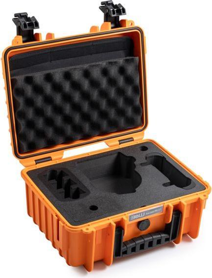 B&W International B&W drone.case PP.117 orange für DJI Flip (Drohnen Koffer, DJI Flip)