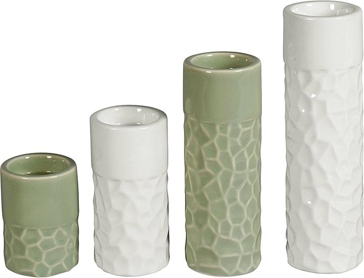 Produktbild HTI-Living Teelichthalter Porzellan (4 x)
