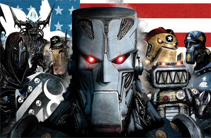 Immagine prodotto Rock Saws ZEE PRODUCTION Puzzle 2000 AD: A.B.C.Warriors 500 pezzi (500 pezzi)