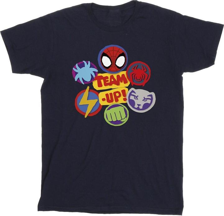 Image du produit - T-shirt SPIDEY AND HIS AMAZING FRIENDS TEAM UP - Homme (3XL)
