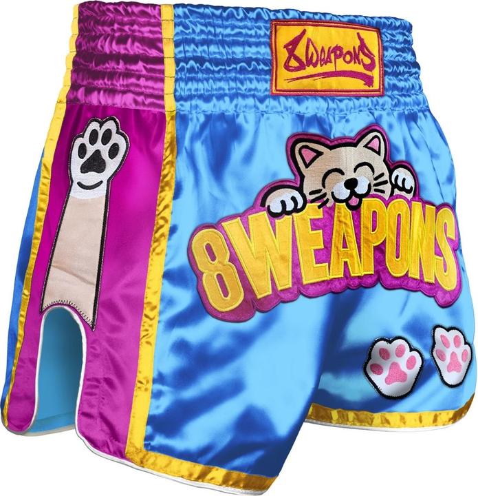 8Weapons 8 WEAPONS Muay Thai Shorts - Meow Thai L (L)