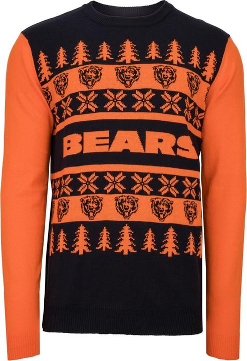 Produktbild Foco NFL Ugly Sweater XMAS Strick Pullover Chicago Bears - XL (XL)
