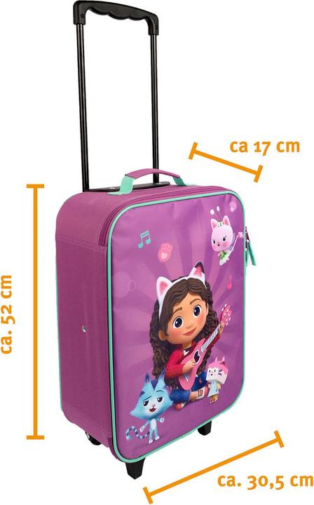 Immagine prodotto Undercover La carrozza della casa delle bambole di Gabby (16 l, Bagaglio a mano (fino a 50 litri))