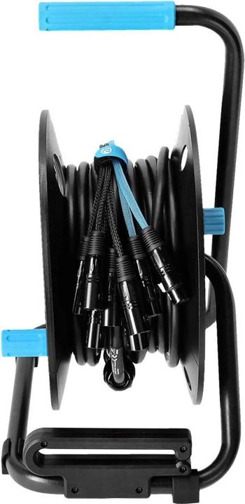 Image du produit Adam Hall 4 STAR CD 15 MULTICORE 62 - Enrouleur de câble multiconducteur 8 canaux (6 send & 2 return) | 15m (15 m)