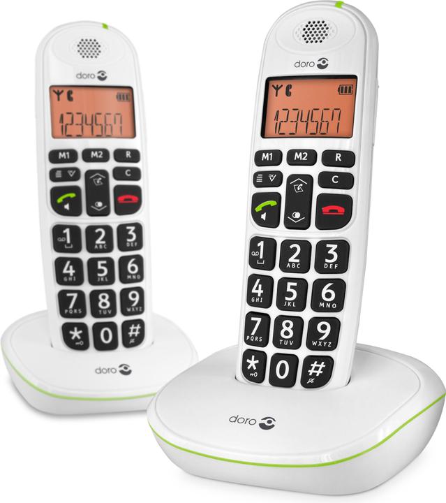 Image du produit Doro PhoneEasy 100w duo - Téléphone analogique/DECT - combiné sans fil - mains-libres
