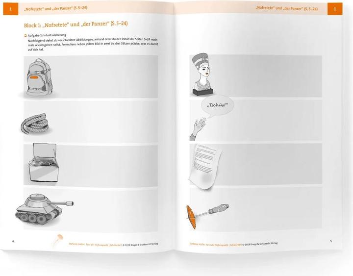 Produktbild Tanz der Tiefseequalle Stefanie Höfler - Schülerarbeitsheft (Deutsch, Daniel Schoberth, Martina Grüner, 2019)