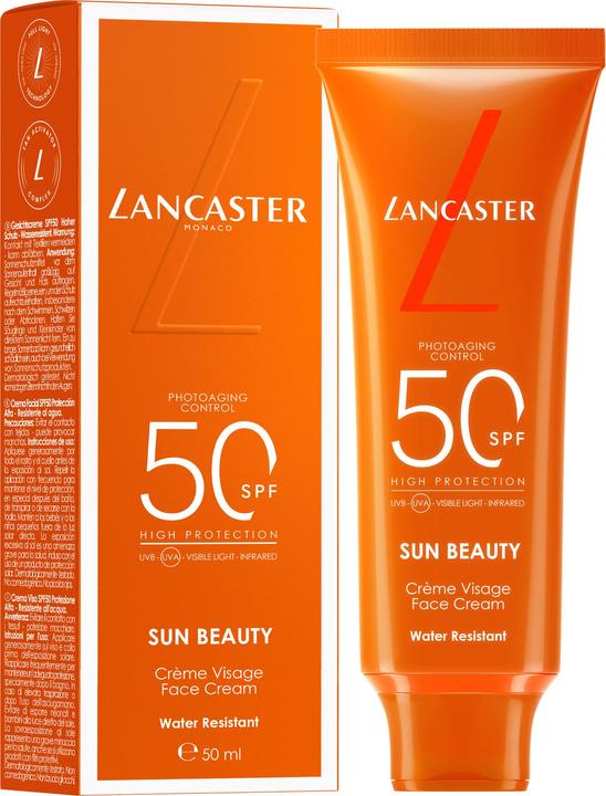 Actual product image Lancaster Sun Beauty Sublime Tan (Sun cream face, SPF 50, 50 ml, 150 g)