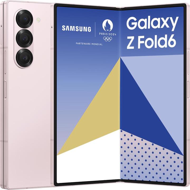Produktbild Samsung Z Fold 6 5G 1TB Pink (1000 GB, Pink, 7.60", Dual SIM, 49.94 Mpx, 5G)