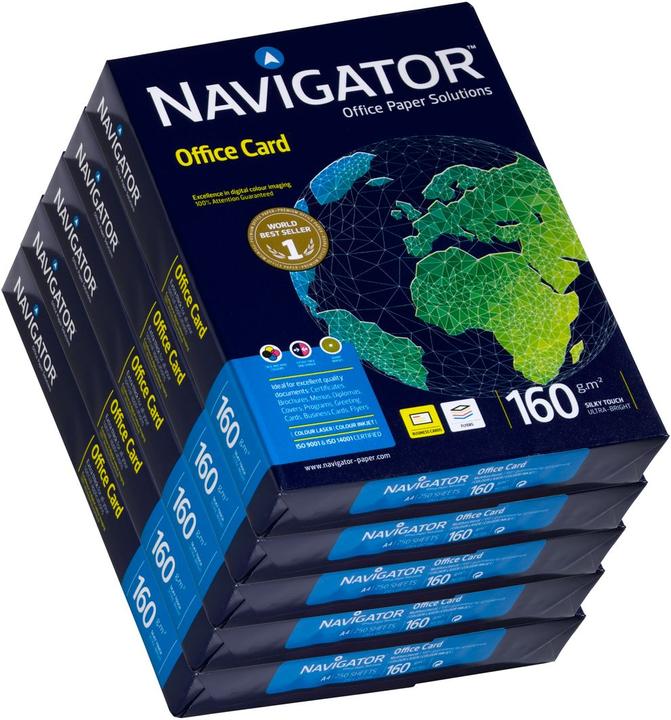 Actual product image Navigator Office Card (160 g/m², 1250 x, A4)