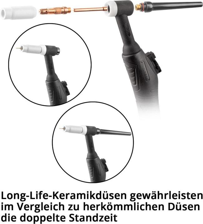 Produktbild Stahlwerk WP26 WIG Verschleissteile Set 36tlg Schweisszubehör für WP SR 17 18 26