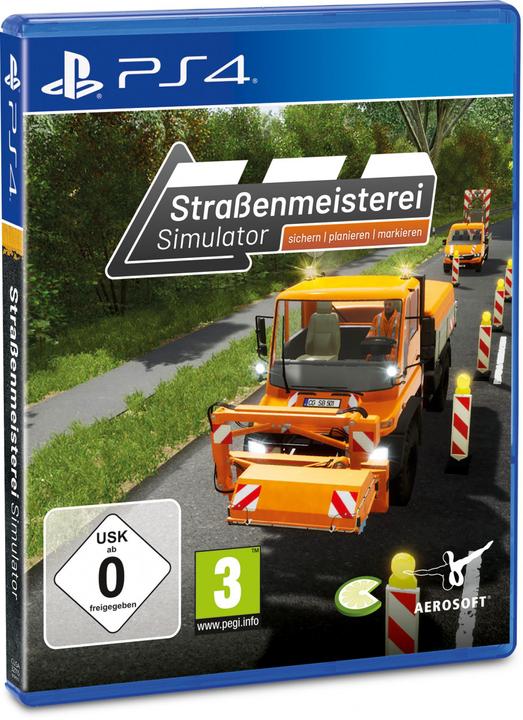 Actual product image Aerosoft Road maintenance simulator (PS4, DE)