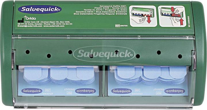 Produktbild Salvequick Pflasterspender Blue Detectable (1 x)