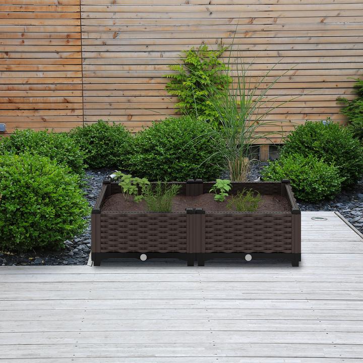 Actual product image Relaxdays Planter