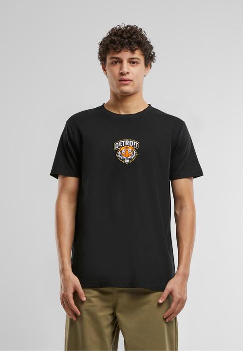 Actual product image Mister Tee MisterTee Detroit Tiger Head Patch Tee - 179697 (L)