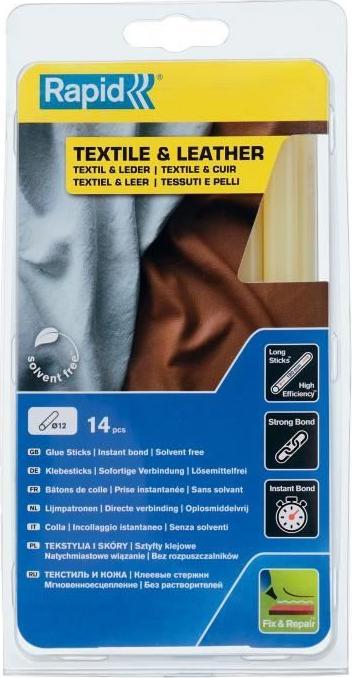 Rapid Textil & Leder Klebesticks Ø12x190mm 14 Stück