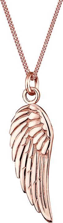 Produktbild Elli Halskette Panzerkette Engel Flügel Basic 925 Sterling Silber (925er Silber, 45 cm)