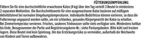 Nährwerte und Zutaten Pro Plan Hochseefisch in Sauce (Adult, 40 Stk., 3400 g)