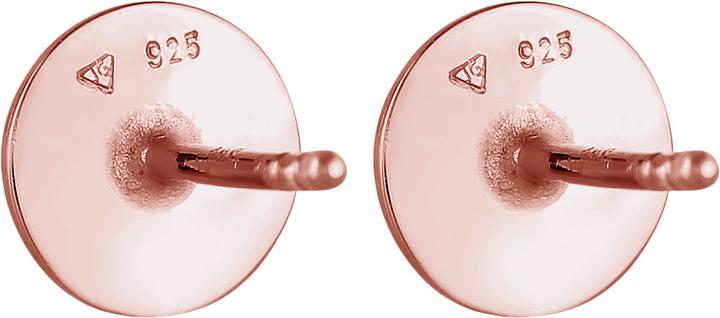 Produktbild Elli Ohrringe Stecker Plättchen Disc Rund Antique Silber 925 (925er Sterling Silber)