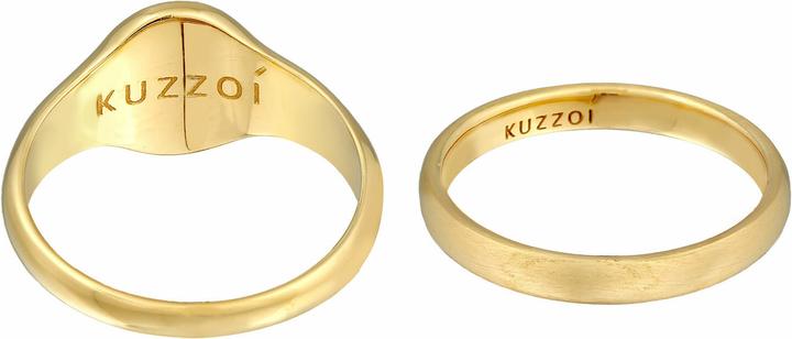 Image du produit Kuzzoi Bague à ruban, set de bagues, bague sceau (64, Argent 925)
