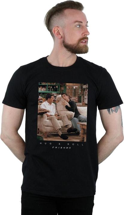Actual product image Friends Mens Hug And Roll T-Shirt (XXL)