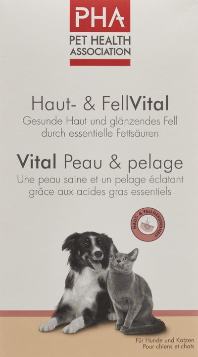 Produktbild PHA Hunde Haut und Fellvital Lösung (Hund, Katze, 250 ml)