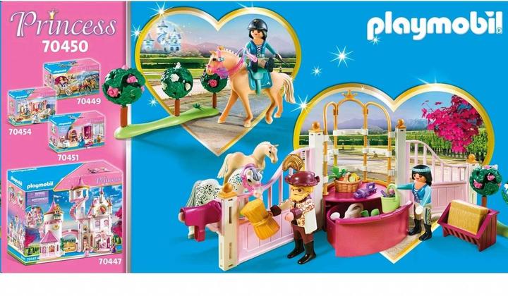 Immagine prodotto Playmobil Lezioni di equitazione nella scuderia (70450, Principessa Playmobil)