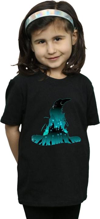 Image du produit - T-shirt HOGWARTS SILHOUETTE - Fille (152, 158)