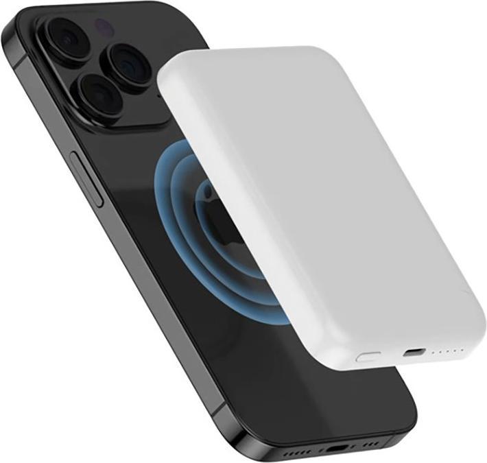 Immagine prodotto My Way Powerbank Magsafe 5000mah Blanc (5000 mAh, 64800000 W)