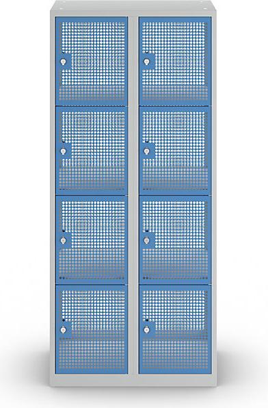 Actual product image eurokraft pro perforated sheet locker (80 cm, 180 cm)