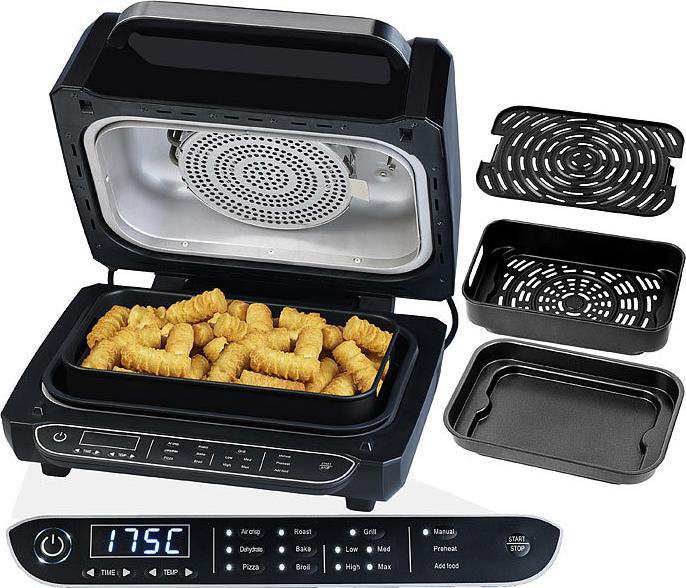 Produktbild Rosenstein & Söhne Digitale 3in1-Heissluft-Fritteuse (EU-Stecker)