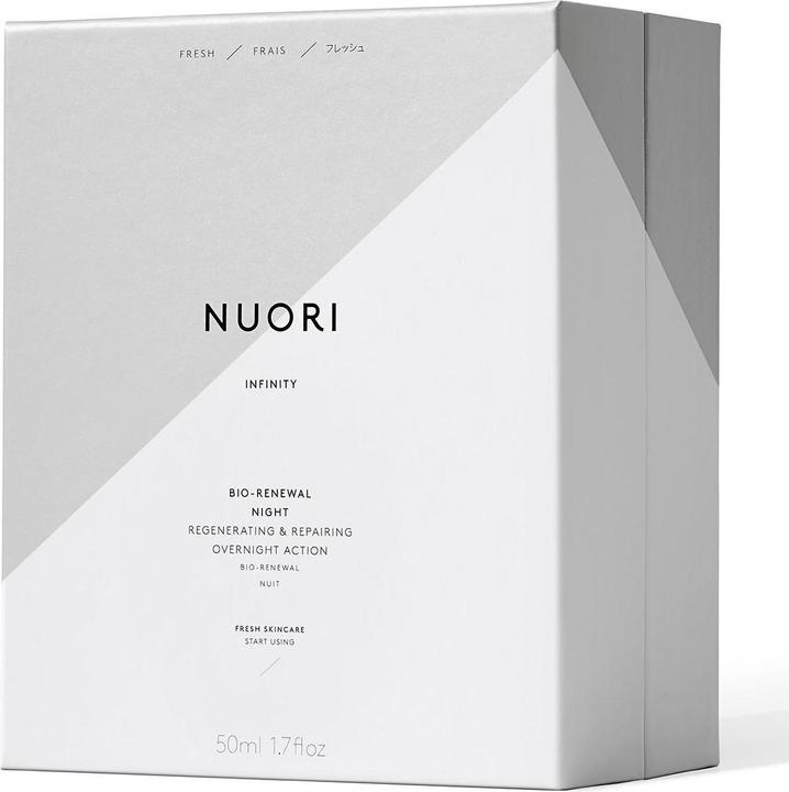 Image du produit Nuori Nuit du renouveau bio Infinity (50 ml, Crème de nuit)