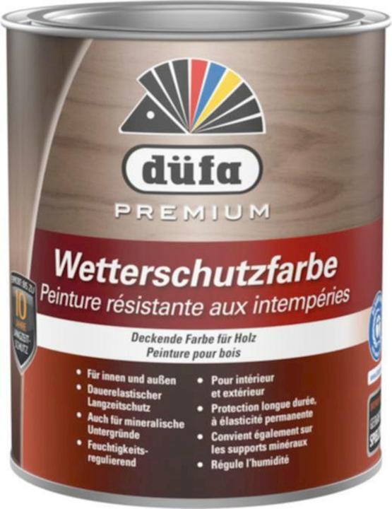 Actual product image Düfa Acrylic weather protection paint (White, 0.75 l)