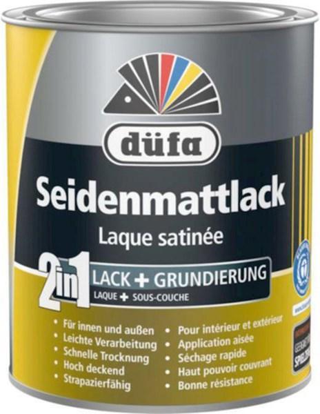 Produktbild Düfa Acryllack seidenmatt (Blau, Seidenmatt, 0.75 l)