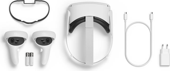 Actual product image Meta Quest 2 incl. Resident Evil 4 + Beat Saber Bundle (128 GB)