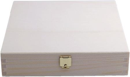 Produktbild miniSchoggi Pralinenschachtel aus Holz für 16 Pralinen