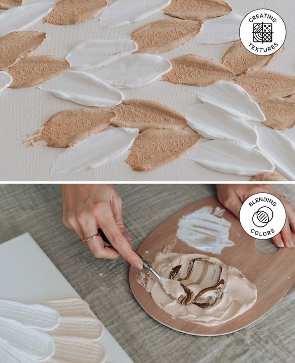 Actual product image I Am Creative Painting knife set, 5-piece palette knife set