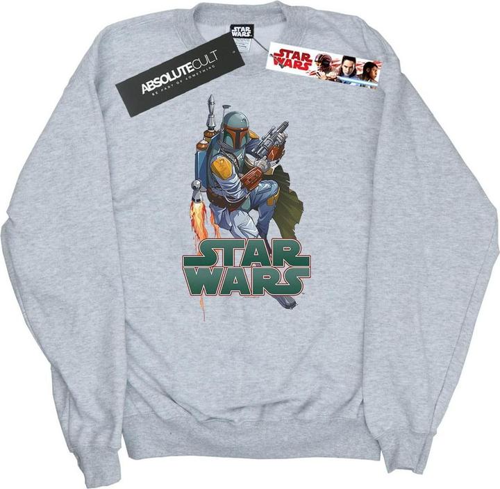 Produktbild Star Wars Boba Fett Fired Up Sweatshirt (L)