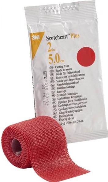 Image du produit 3M Scotchcast Plus 5cmx3.65m rouge