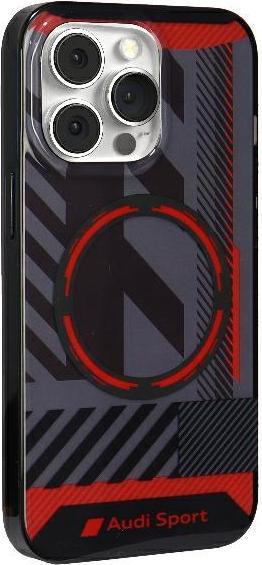 Produktbild Audi IML Sport MagSafe Case iPhone 13 Pro Max 6.7" czarny/black hardcase AU-IMLMIP13PM-RSQ/D2-BK (Apple iPhone 13 Pro Max)