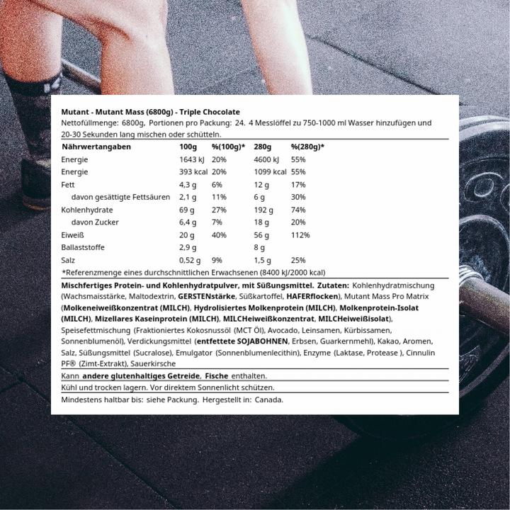 Produktbild Mutant Mass (Schokolade, 1 Stk., 6800 g)