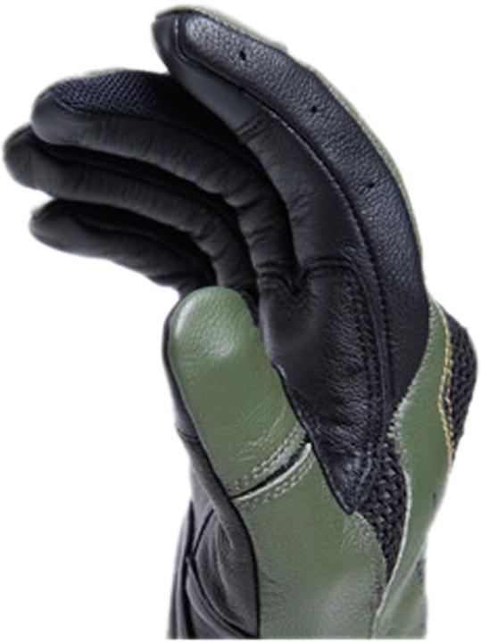 Produktbild Dainese Handschuh Karakum Ergo-Tek schwarz-olive (Herren, L)