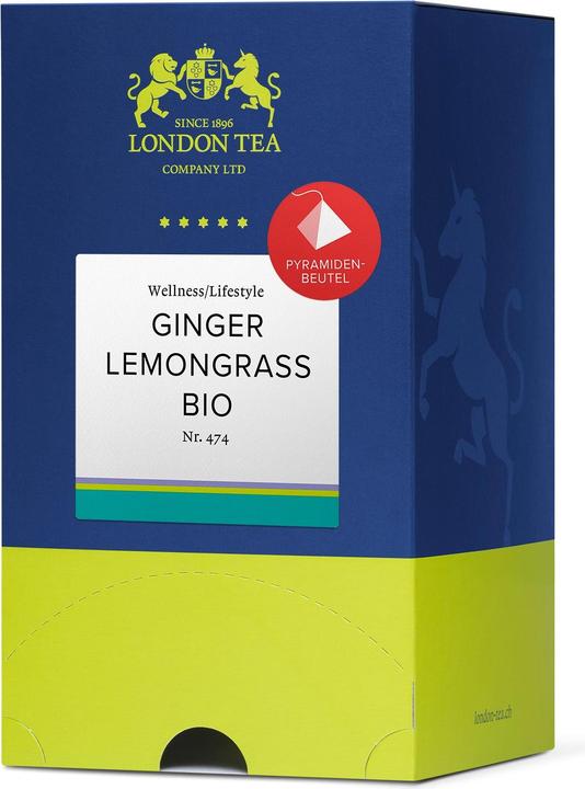 Produktbild London Tea Ginger Lemongrass Bio (140 g)