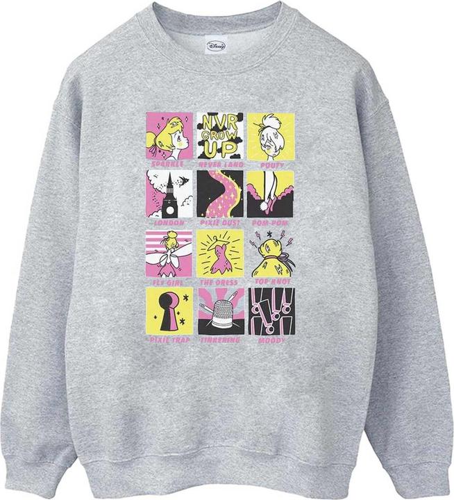 Produktbild Disney Tinkerbell Squares Sweatshirt Mädchen (140, 146)