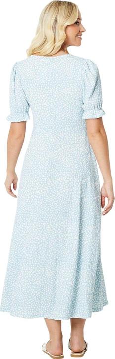 Immagine prodotto Dorothy Perkins Vestito Midi Astratta Scollo a V Maniche Corte Donna (38 D)