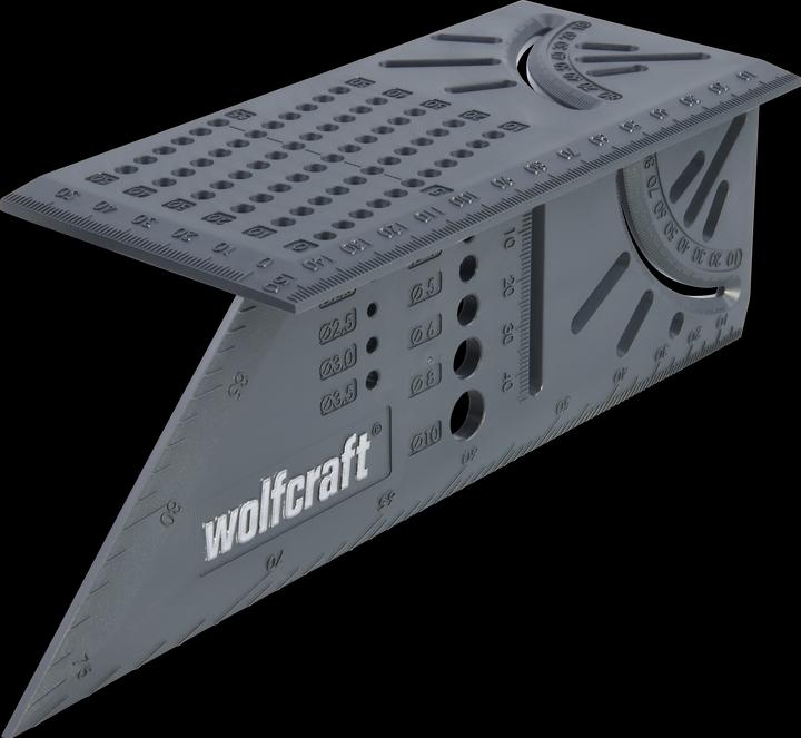 Produktbild wolfcraft wolfcraft 1 3D-Gehrungswinkel