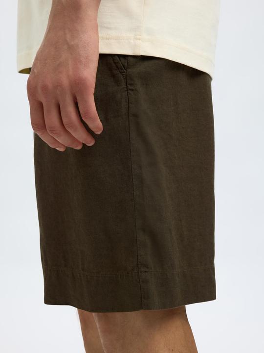 Produktbild Selected Homme Loose Fit Shorts aus Leinengemisch (M)