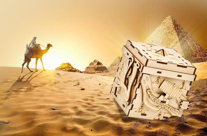 Actual product image Inscape Pharaoh's Secret - Puzzle Box (German, French, Italian, English)