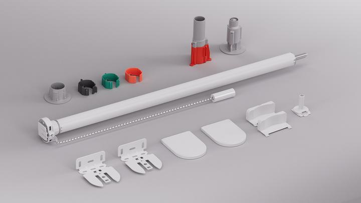 Immagine prodotto Eve Kit di adattamento per tende a rullo (Ø 7,5 x 77,5 cm)