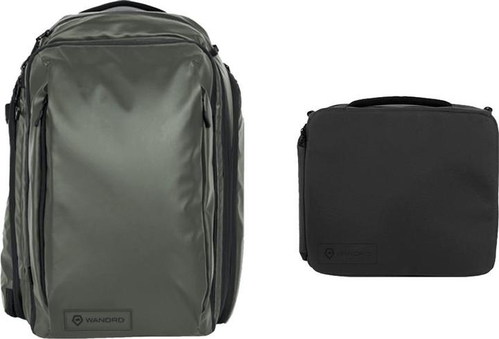 Actual product image Wandrd Transit 45L Travel Backpack Wasatch Green Essential+ Bundle (45 l)