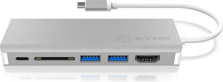 Produktbild Icy Box Dockingstation USB-C -> USB3.0 (USB-C, 2 Ports)